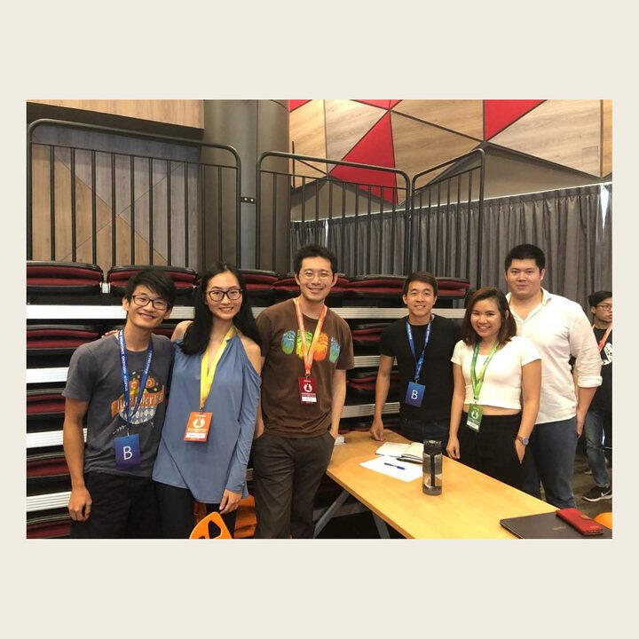 Startup Weekend Singapore — my first hackathon.