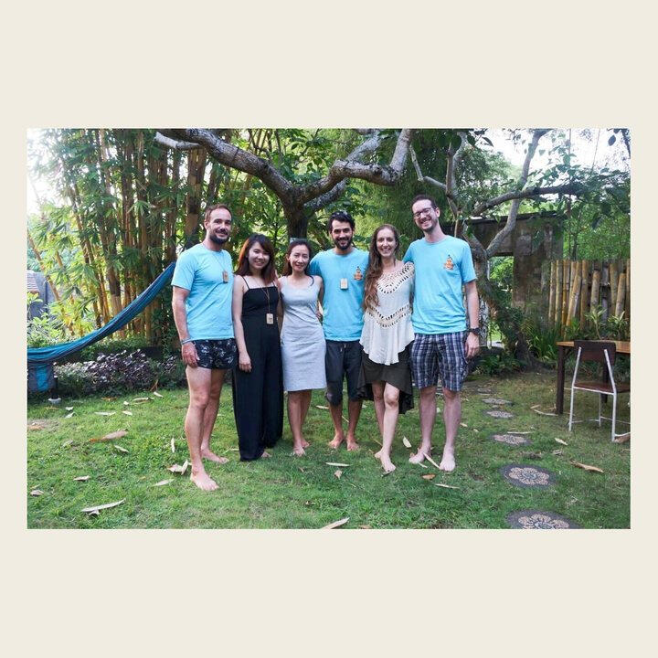 The crew in Bali.